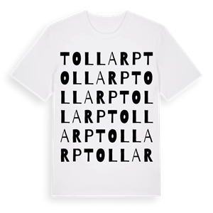 Tollarp ordlek t-shirt – ekologisk bomull t-shirt från Pinshirt