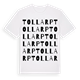 Tollarp ordlek t-shirt