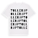 Tollerup ordlek t-shirt