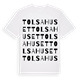 Tolsahuset ordlek t-shirt