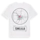 White t-shirt med Tomelilla t-shirt