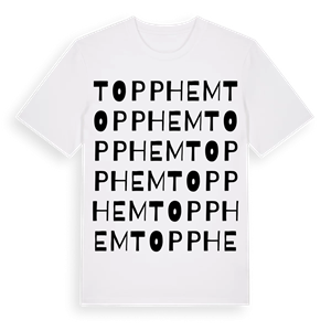 Topphem ordlek t-shirt – ekologisk bomull t-shirt från Pinshirt
