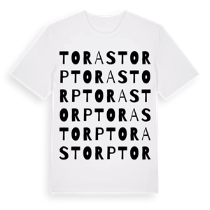 Torastorp ordlek t-shirt – ekologisk bomull t-shirt från Pinshirt