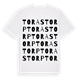 Torastorp ordlek t-shirt