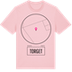 Pink Cotton t-shirt med Torget t-shirt
