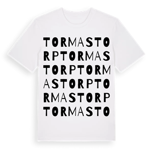 Tormastorp ordlek t-shirt – ekologisk bomull t-shirt från Pinshirt