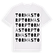 Tormastorp ordlek t-shirt
