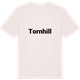 Vintage White t-shirt med Tornhill fetstil t-shirt