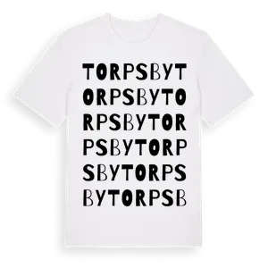 Torps By ordlek t-shirt – ekologisk bomull t-shirt från Pinshirt