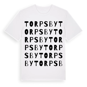 Torps by ordlek t-shirt – ekologisk bomull t-shirt från Pinshirt