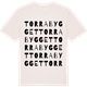 Vintage White t-shirt med Torrabygget ordlek t-shirt