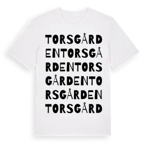 Torsgården ordlek t-shirt – ekologisk bomull t-shirt från Pinshirt