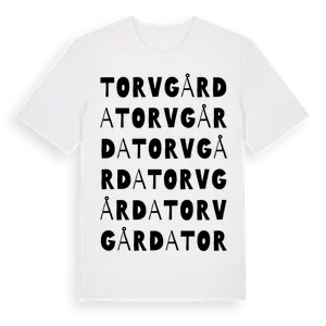 Torvgårda ordlek t-shirt – ekologisk bomull t-shirt från Pinshirt