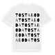 Tostaboda ordlek t-shirt