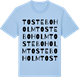 Blue Soul t-shirt med Tosteboholm ordlek t-shirt