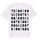 Trädgårdsberg ordlek t-shirt