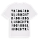 Trädgårdslunden ordlek t-shirt