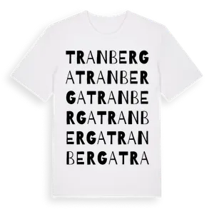 Tranberga ordlek t-shirt – ekologisk bomull t-shirt från Pinshirt