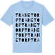 Blue Soul t-shirt med Tranetorp ordlek t-shirt