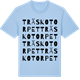 Blue Soul t-shirt med Träskotorpet ordlek t-shirt