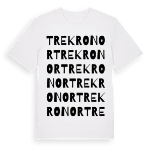 Tre Kronor ordlek t-shirt – ekologisk bomull t-shirt från Pinshirt