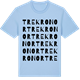 Blue Soul t-shirt med Tre kronor ordlek t-shirt