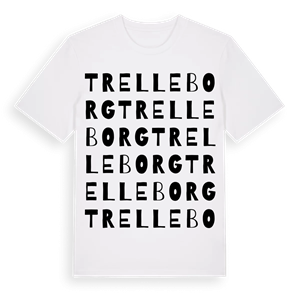 Trelleborg ordlek t-shirt – ekologisk bomull t-shirt från Pinshirt