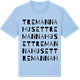 Blue Soul t-shirt med Tremannahuset ordlek t-shirt