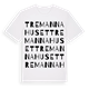 Tremannahuset ordlek t-shirt