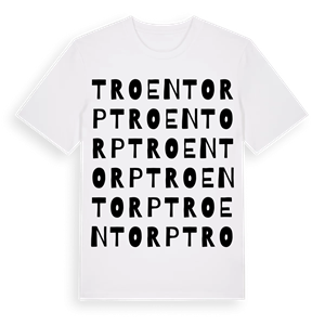 Troentorp ordlek t-shirt – ekologisk bomull t-shirt från Pinshirt