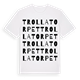 Trollatorpet ordlek t-shirt