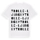 Trolle-Ljungby ordlek t-shirt