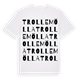 Trollemölla ordlek t-shirt