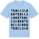 Blue Soul t-shirt med Trollsborg ordlek t-shirt