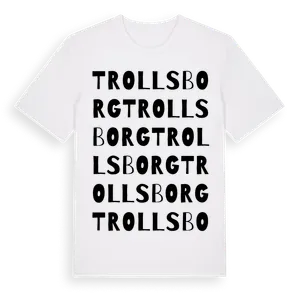Trollsborg ordlek t-shirt – ekologisk bomull t-shirt från Pinshirt