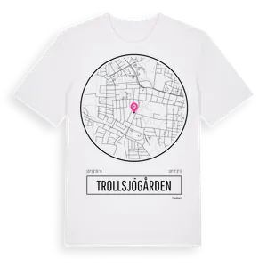 Trollsjögården t-shirt – ekologisk bomull t-shirt från Pinshirt