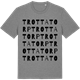 Mid Heather Gray t-shirt med Trottatorp ordlek t-shirt