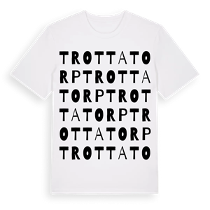 Trottatorp ordlek t-shirt – ekologisk bomull t-shirt från Pinshirt
