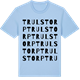 Blue Soul t-shirt med Trulstorp ordlek t-shirt