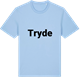 Blue Soul t-shirt med Tryde fetstil t-shirt