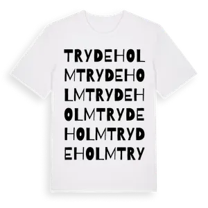 Trydeholm ordlek t-shirt – ekologisk bomull t-shirt från Pinshirt