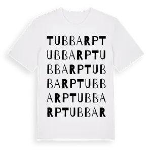 Tubbarp ordlek t-shirt – ekologisk bomull t-shirt från Pinshirt