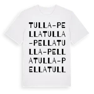 Tulla-Pella ordlek t-shirt – ekologisk bomull t-shirt från Pinshirt