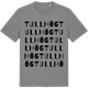 Mid Heather Gray t-shirt med Tullhög ordlek t-shirt