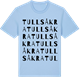 Blue Soul t-shirt med Tullsåkra ordlek t-shirt