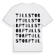 Tullstorp ordlek t-shirt