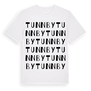 Tunnby ordlek t-shirt – ekologisk bomull t-shirt från Pinshirt