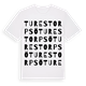 Turestorpsö ordlek t-shirt