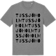 Mid Heather Gray t-shirt med Tussjöholm ordlek t-shirt