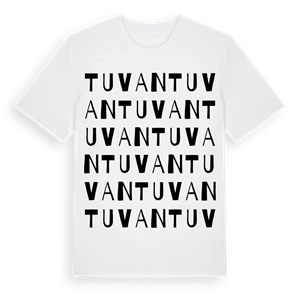 Tuvan ordlek t-shirt – ekologisk bomull t-shirt från Pinshirt